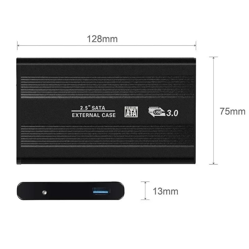 Boîtier de disque dur externe SATA III vers USB 3.0, 2.5 pouces, 5Gbps, boîtier SSD, ordinateurs de bureau Windows Mac remplaçables à chaud