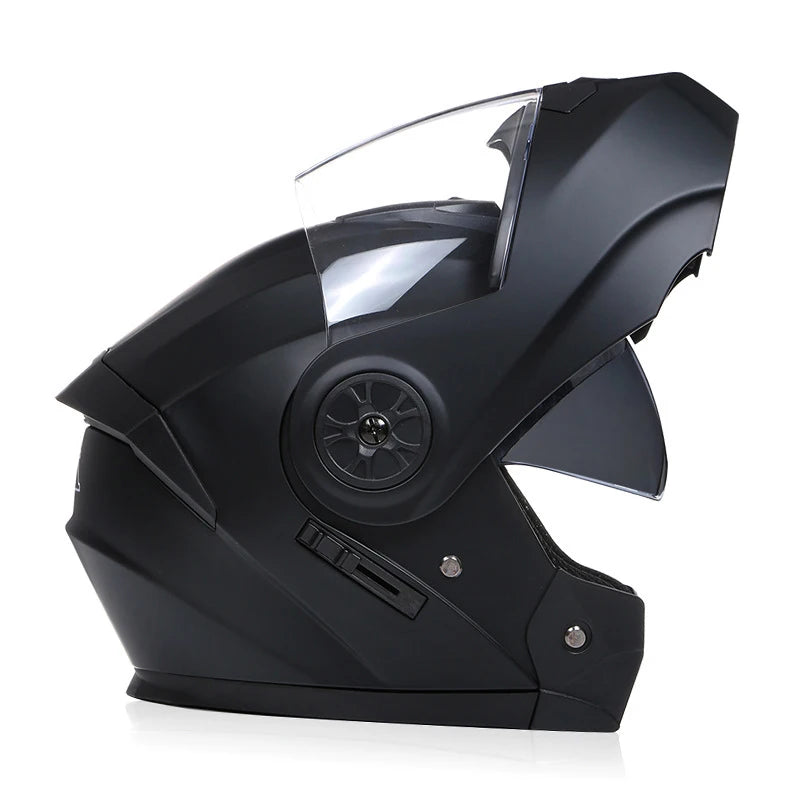 Casque de moto rabattable pour hommes et femmes, sécurité, descente, motocross, course modulaire, visage intégral personnalisé, approuvé par le DOT