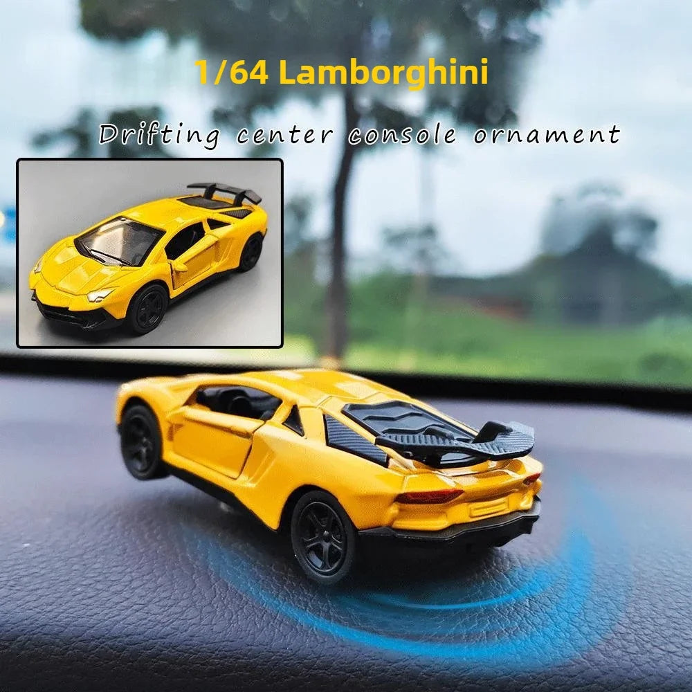 Ornements rotatifs pour dérive de voiture de sport, tableau de bord automatique, modèle de course, déco, individualité de voiture, Kit de décoration pour Console centrale