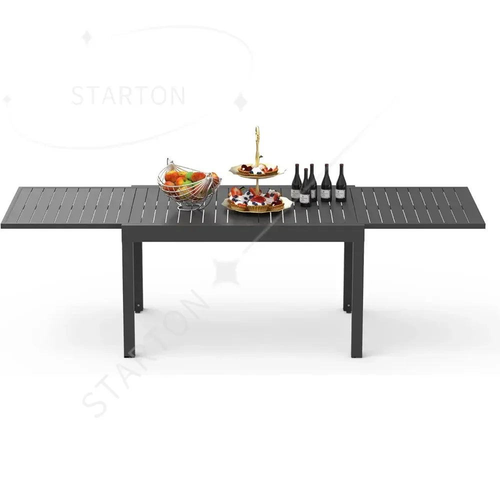 Offre spéciale et table extérieure de haute qualité pour porche, pelouse, jardin, petite table rectangulaire de bar