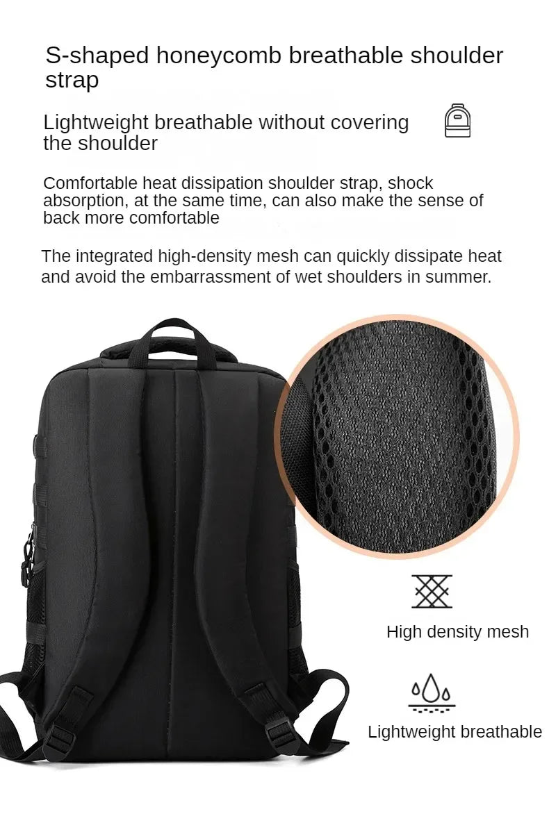 Sac à Dos Outdoor 35L – Imperméable, Anti-vol, Camping & Randonnée