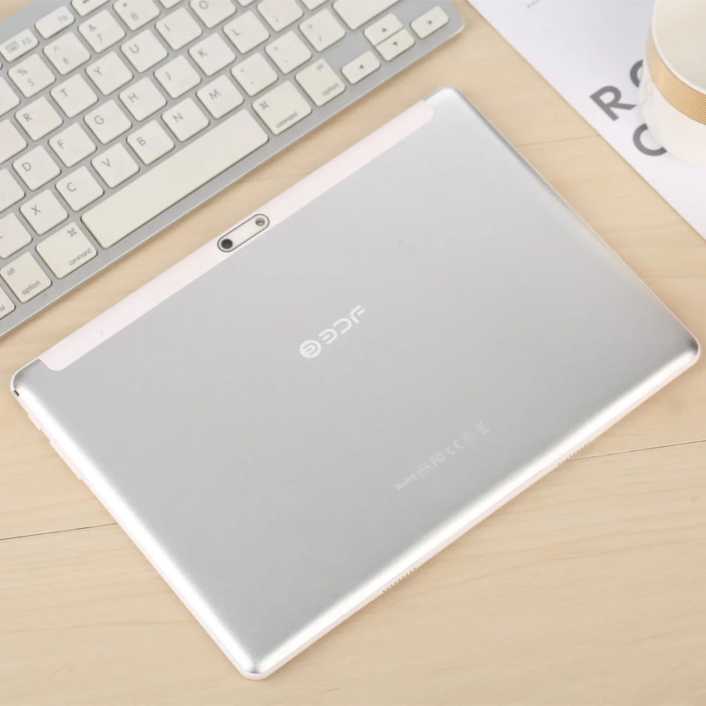 Version mondiale 10.1 pouces Octa Core tablette Pc 4GB RAM 64GB ROM Google Play double caméra double SIM appel téléphonique Bluetooth Wifi tablette
