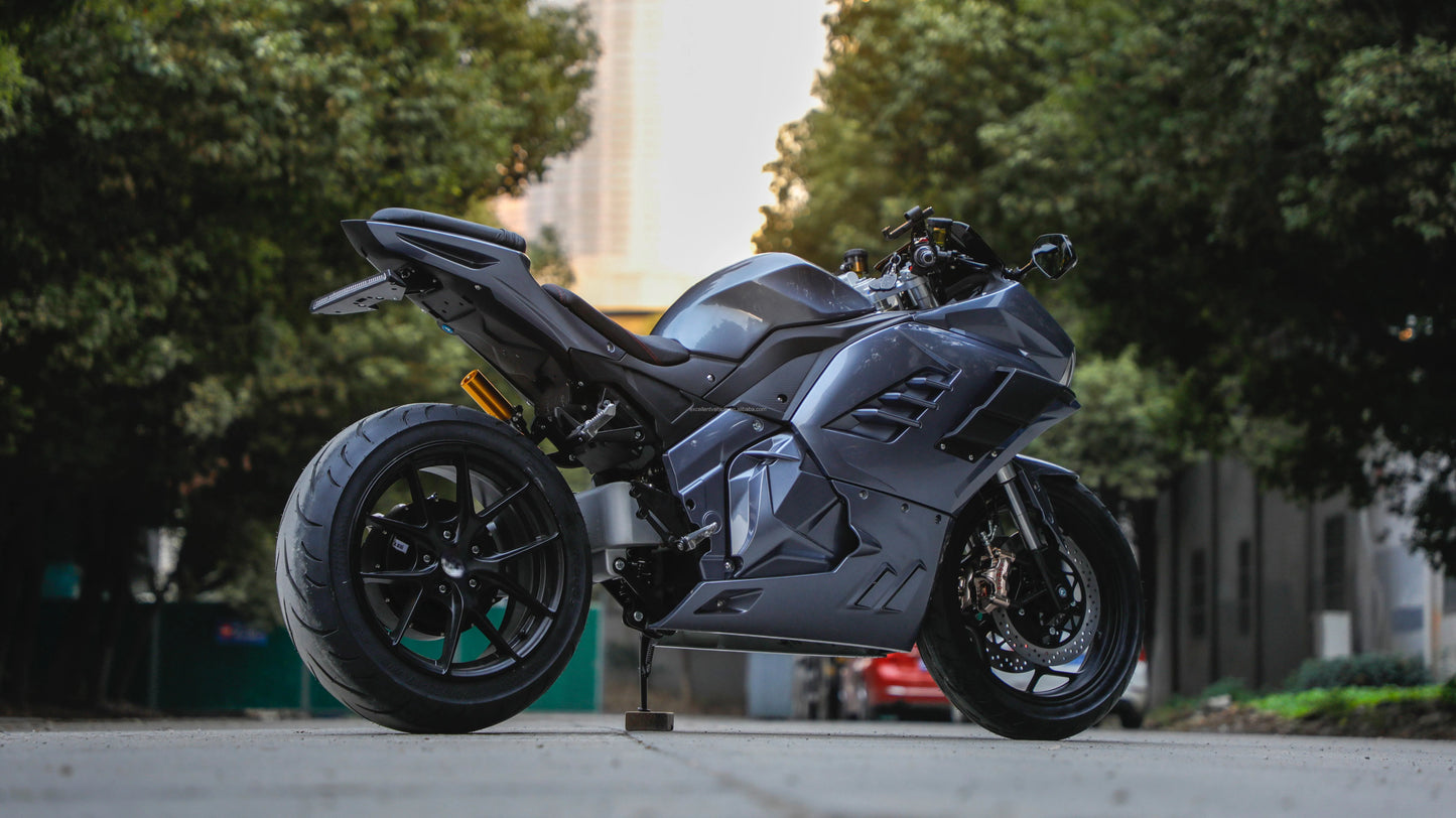 ⚡ Moto Électrique Haute Puissance 8000W – Vitesse +150 km/h, Autonomie jusqu’à 280 km
