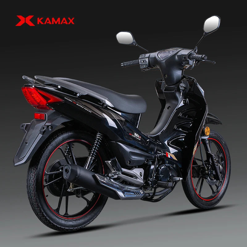 🏍️ KAMAX 110CC Cub 16R – Moto Sous-Bone avec Freins à Disque