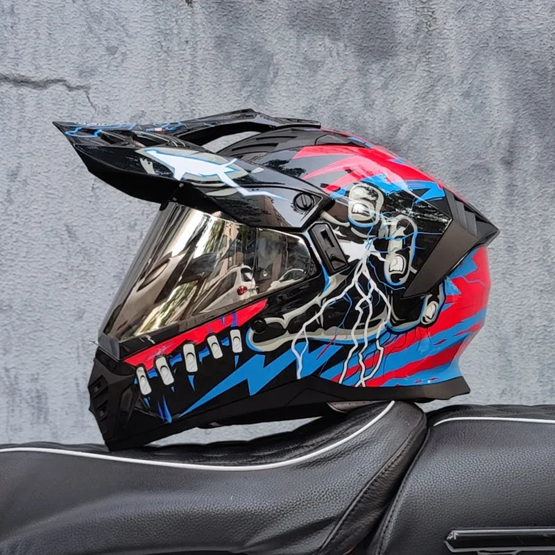 Casque Moto ORZ Intégral ABS – Certifié DOT – Léger et Sécurisé