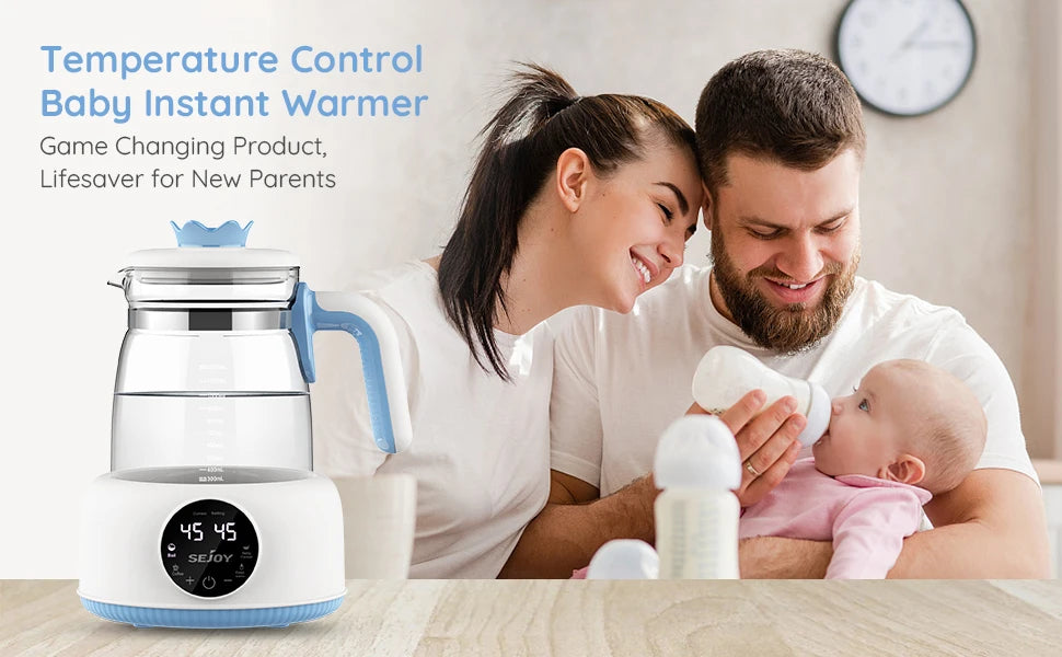 Bouilloire Thermostatique pour Bébé – Préparez le Lait à la Température Idéale !