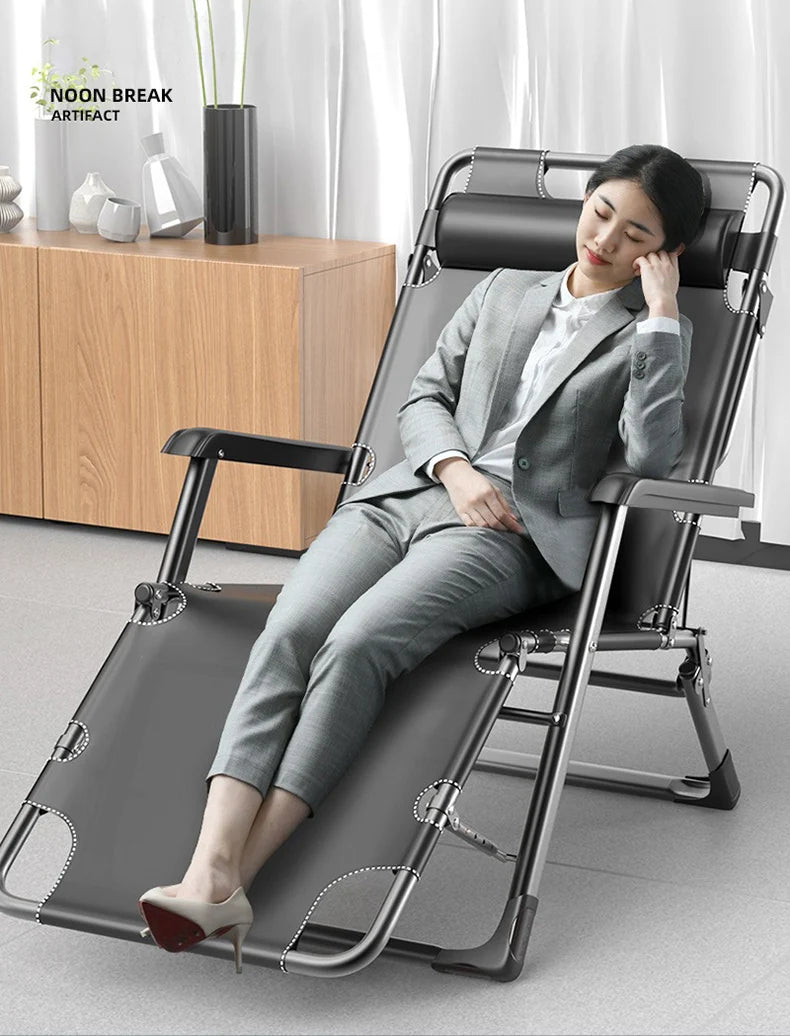GIANghts-Chaise de pique-nique avec main courante, pliable et réglable, mobilier de jardin et de salon, pour l'été