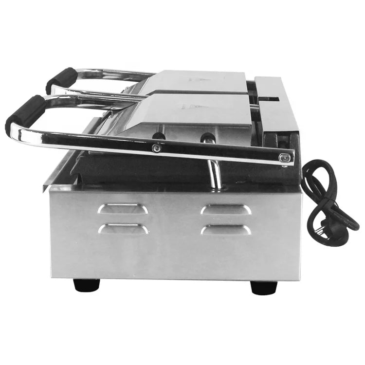 Grill & Presse à Sandwich Professionnel Double Face – Plaques Plates Antiadhésives