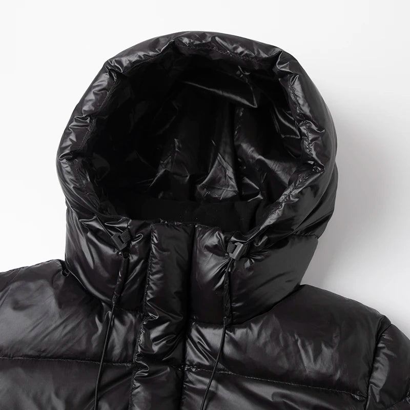 🧥 Doudoune Longue de Luxe Unisexe – Style K-Pop 2024