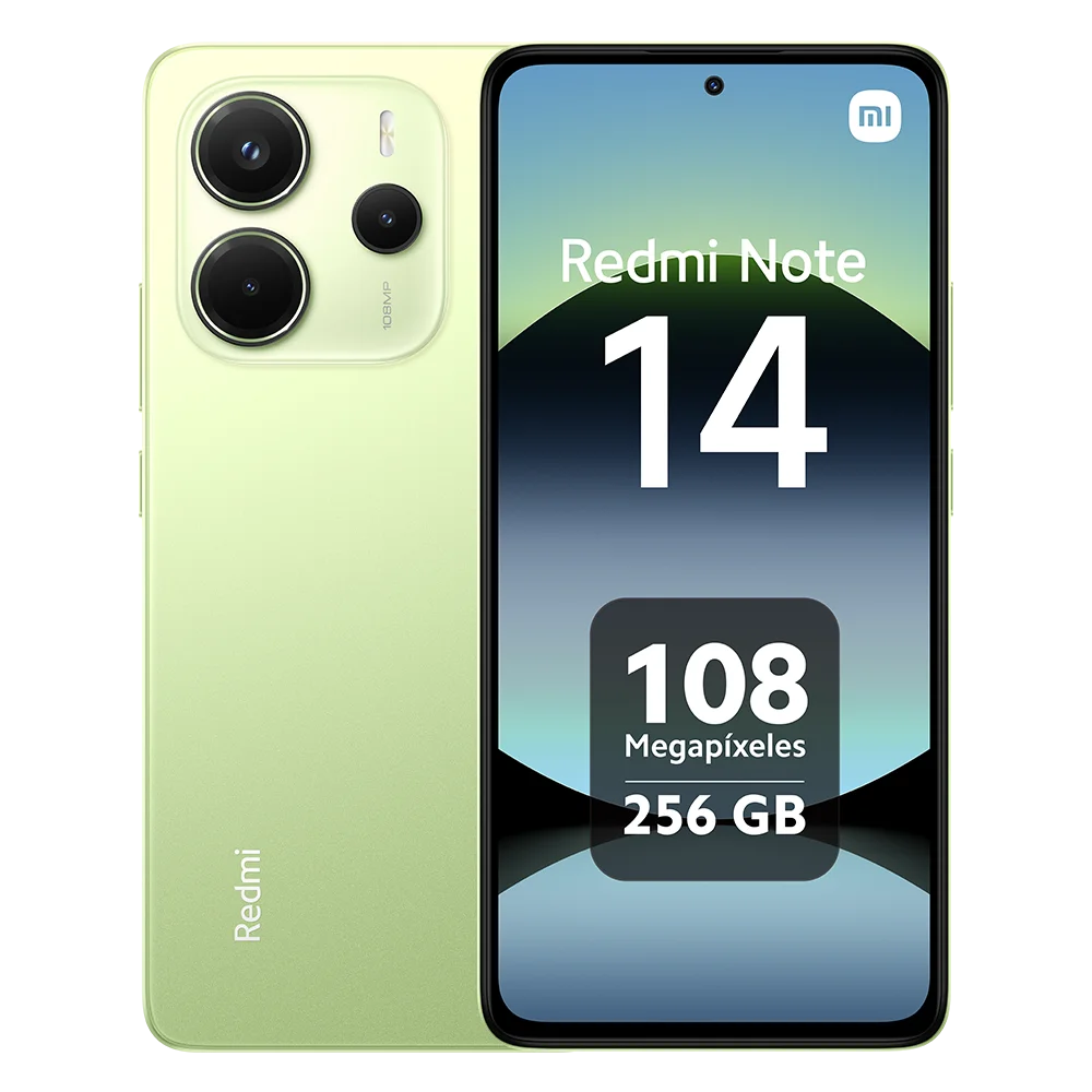 Xiaomi Redmi Note 14 – 6,67" AMOLED, 6/8 Go RAM, 128/256 Go, Triple Caméra 108MP