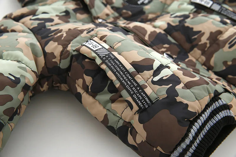 🧒 Doudoune Hiver pour Garçons – Parka Chaude 2025