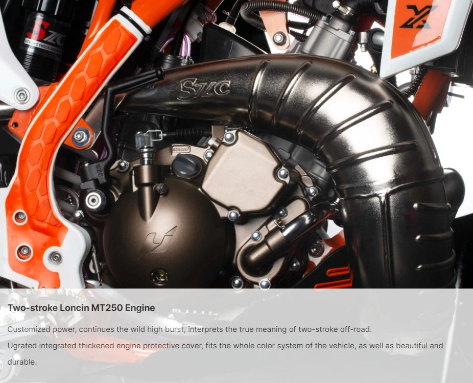 đïž KAMAX 250cc 2 Temps â Moto Tout-Terrain pour Adultes