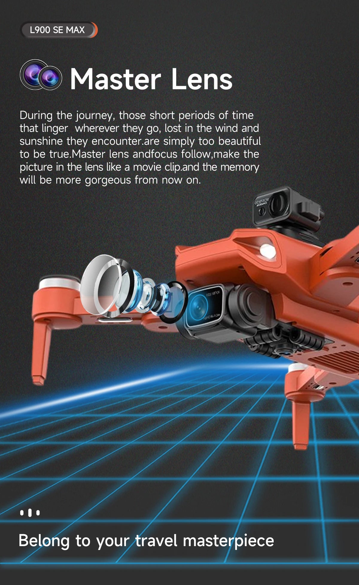 Drone Quadcopter L900