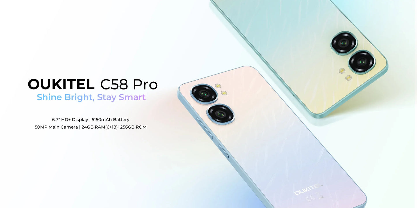 📱 OUKITEL C58 Pro
