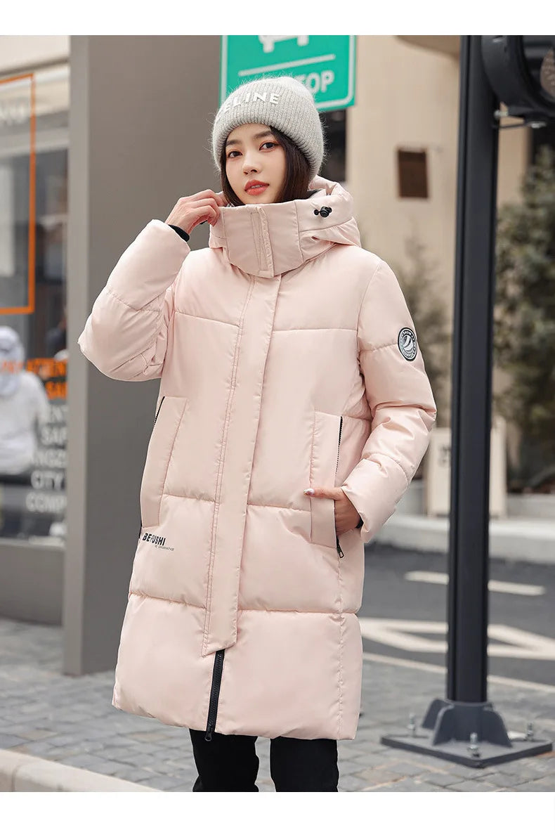 Veste femme épaisse à capuche – Hiver 2025 | ParisPetitPrix