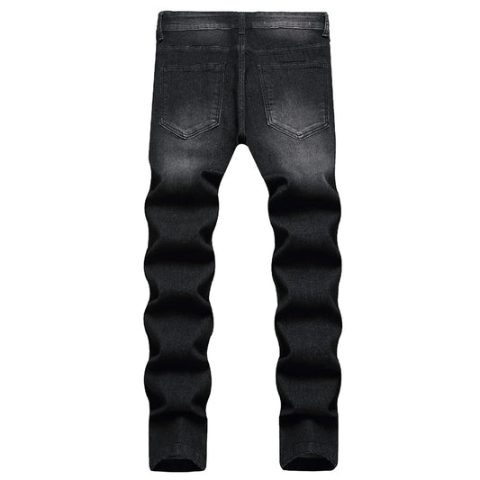 Jeans de Moto pour Hommes - Style Ripped et Distressed