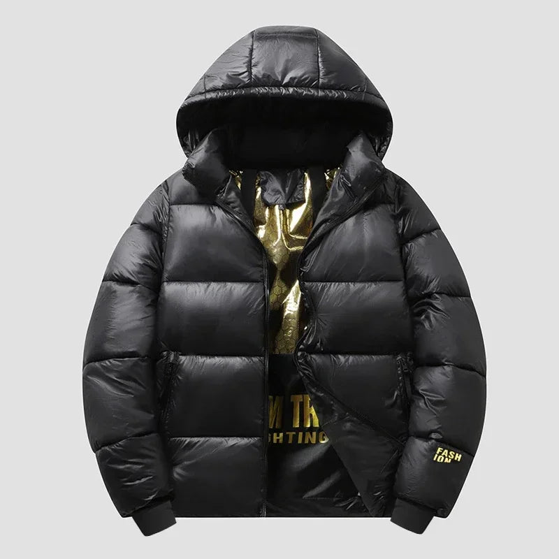 Parka d'hiver pour hommes, manteaux de luxe, mode, nouvelle Section, décontracté, épais, en coton, vêtements d'extérieur, coupe-vent, vestes chaudes, 2023