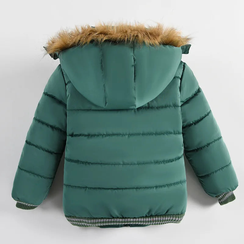 🧒 Doudoune Hiver pour Garçons – Parka Chaude 2025
