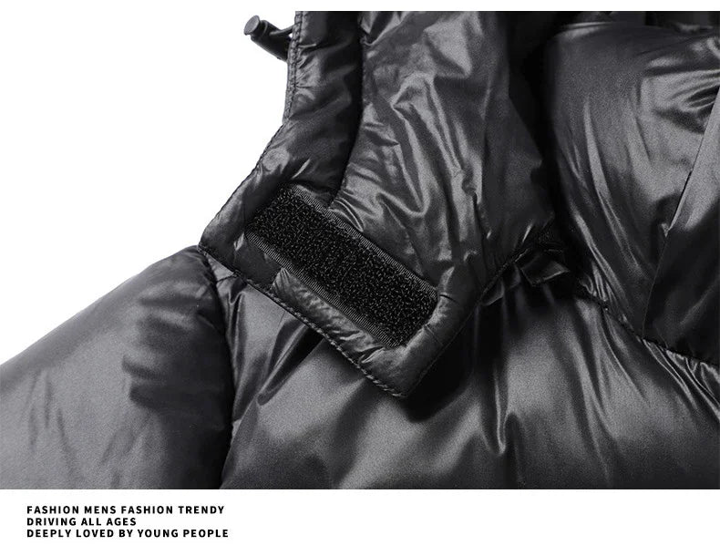 Parka d'hiver pour hommes, manteaux de luxe, mode, nouvelle Section, décontracté, épais, en coton, vêtements d'extérieur, coupe-vent, vestes chaudes, 2023