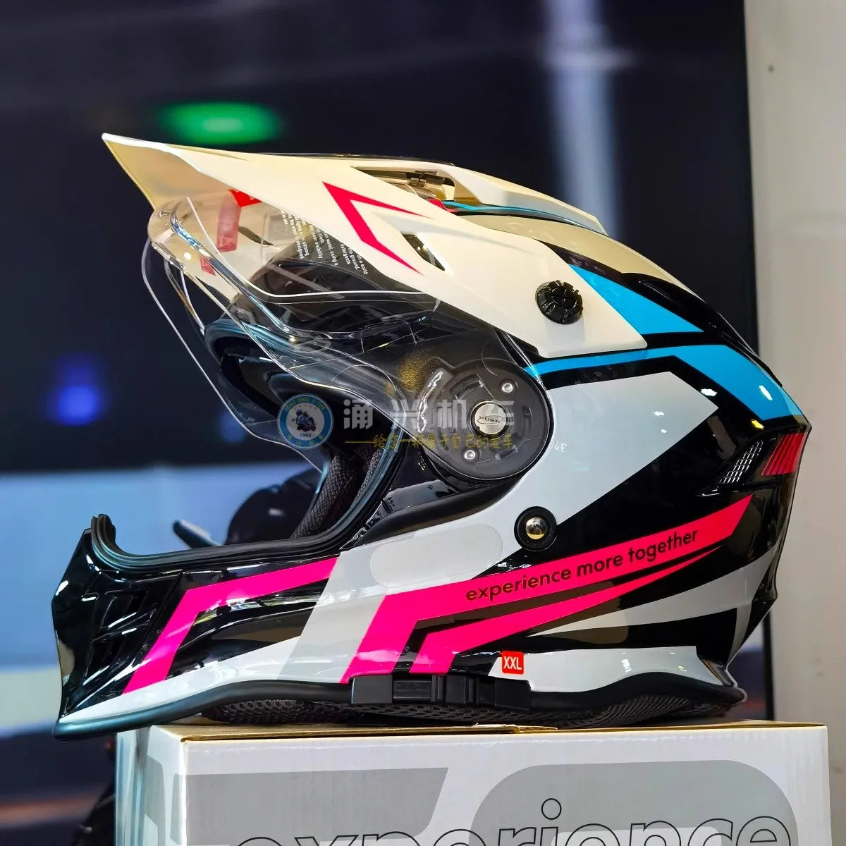 Casque Moto Unisexe Full Face ABS – Certifié DOT & E-Marque