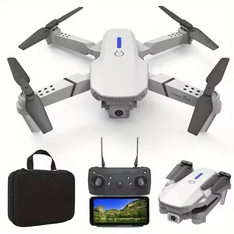 Drone E88 Pro RC - Quadcopter Professionnel 4K