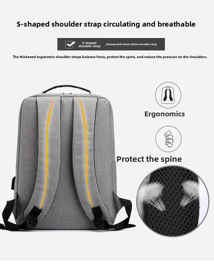 Sac à Dos Business Unisexe en Nylon 20-35L – Élégant et Durable