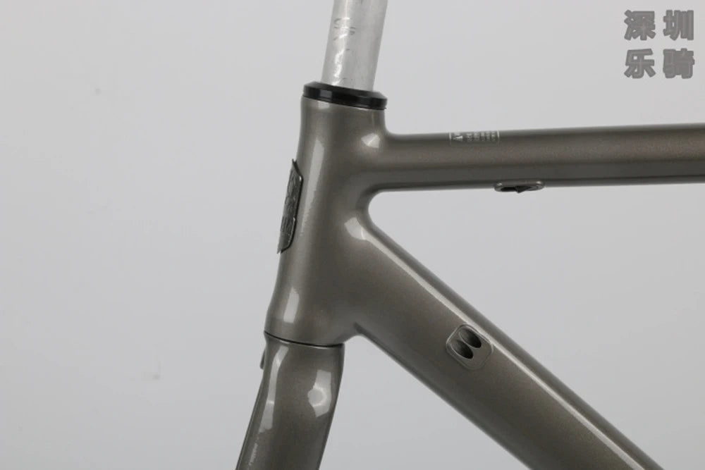 Le Cadre: TSUNAMI-Road Bicycle Frame, R1 Aluminum Alloy, 700C Rim Brake, C Clamp, Bicycle Rear Frame, Carbon Fork, New, 2024