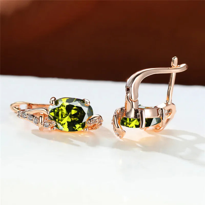 Boucles d'Oreilles promenales en Clip Bleu pour Femme, Bijou de Mariage, Mystique, Multicolore, Zcomprend sur réinitialisation
