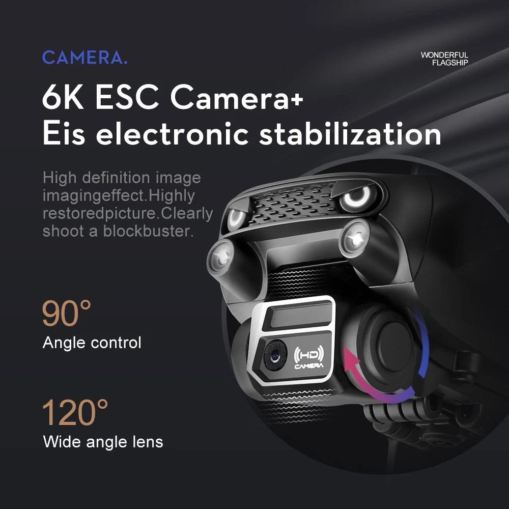 Drone LSRC-S2S - Quadcopter Professionnel HD 8K