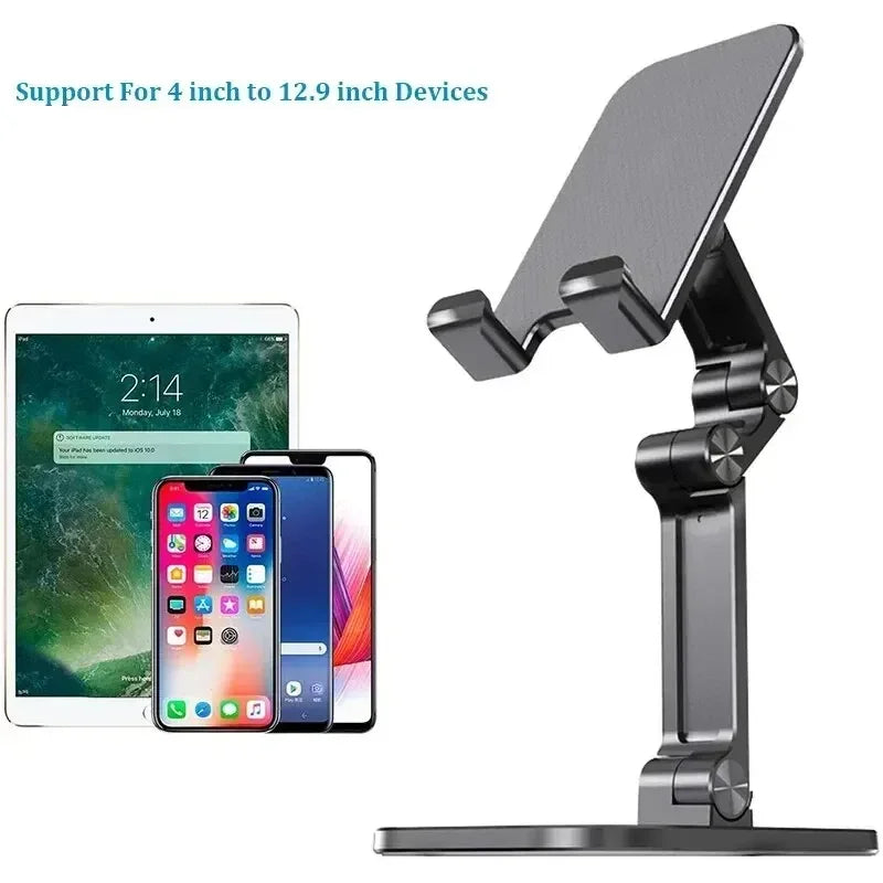 Support de téléphone portable de bureau pour IPhone IPad Xiaomi support de tablette de bureau pliable réglable support de téléphone portable de Table universel
