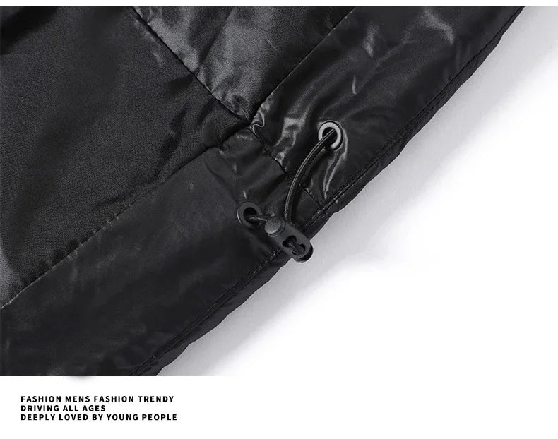 Parka d'hiver pour hommes, manteaux de luxe, mode, nouvelle Section, décontracté, épais, en coton, vêtements d'extérieur, coupe-vent, vestes chaudes, 2023