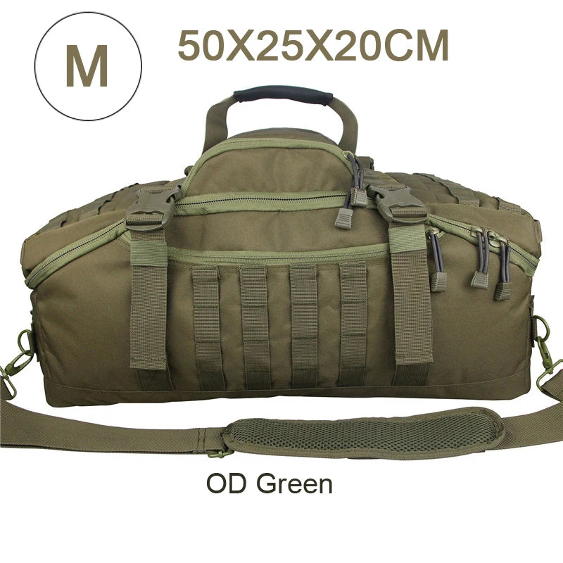Sac à Dos Tactique LQARMY 3-en-1 – 35L à 80L | Militaire, Sport & Voyage