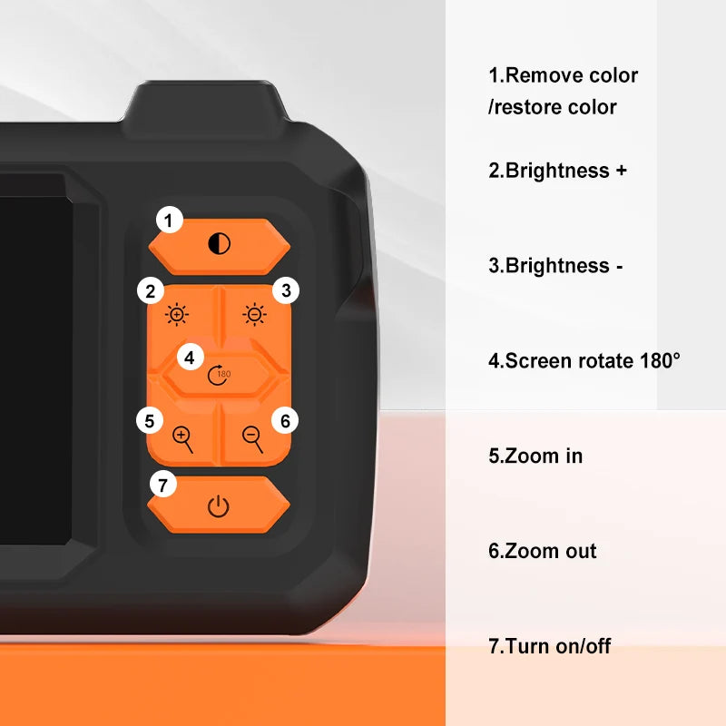 Caméra Endoscope avec Écran 4.3" – Inspection Haute Définition !