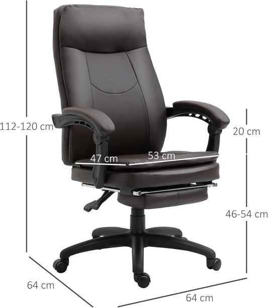 Chaise de Bureau Ergonomique avec Repose-Pieds – Pour un Confort Inégalé au Travail ou à la Maison