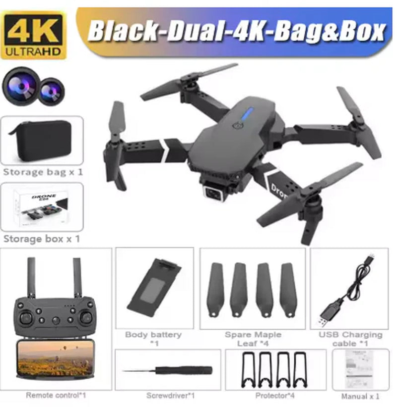🚀 Prenez votre envol avec le Drone Pliable E88 Pro – Performance et Plaisir au Rendez-vous ! 🚀