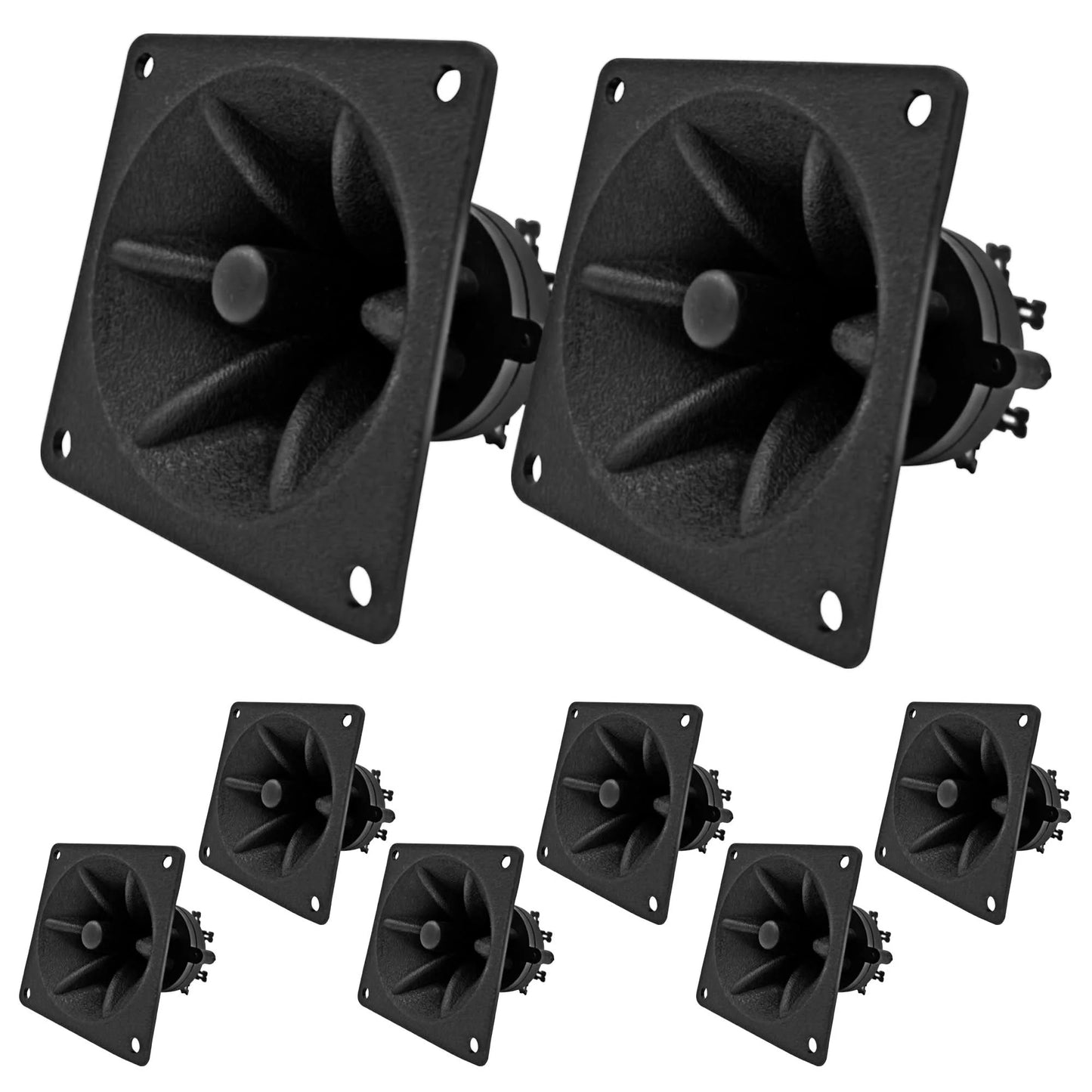 Tweeter 5Core 3,25" x 3,25" 40W Composant Carré Remplacement Super Horn Haute Puissance