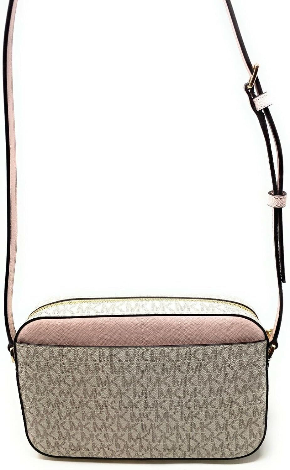 East West Chain Brown Crossbody Bag