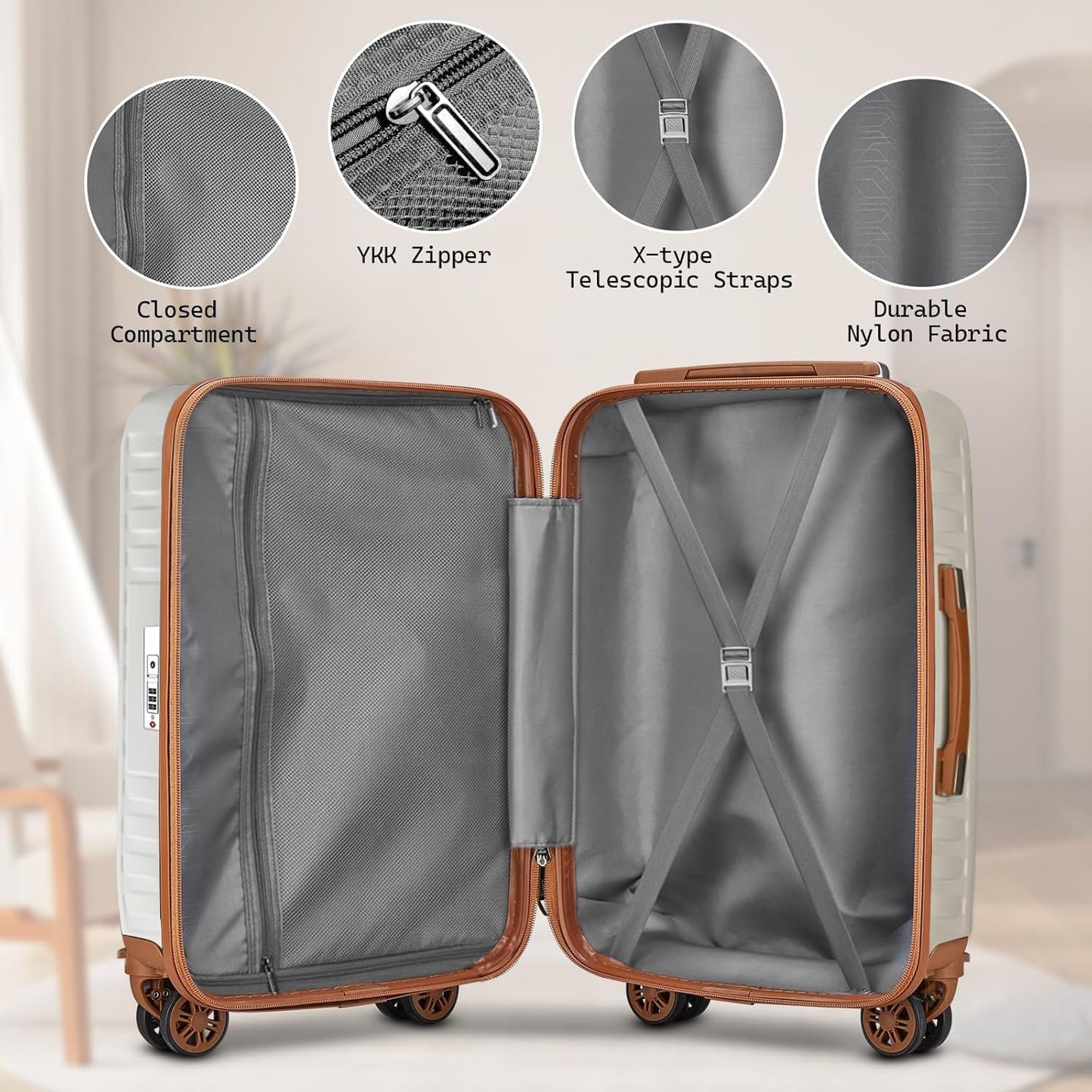 Découvrez nos ensembles de valises avec roues pivotantes – Le compagnon idéal pour vos voyages !