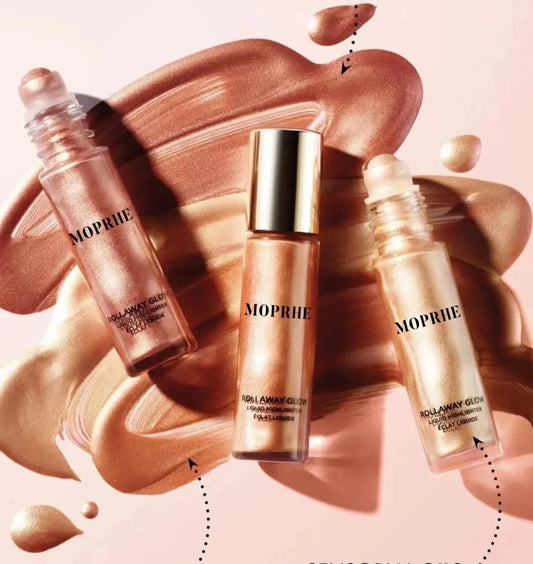 3Pcs Mix Body Highlighter Bronze Oil Shimmer Rolling Ball