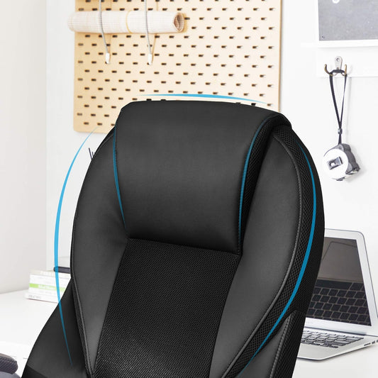 Chaise de Bureau Ergonomique SONGMICS – Confort et Style pour Vos Journées de Travail