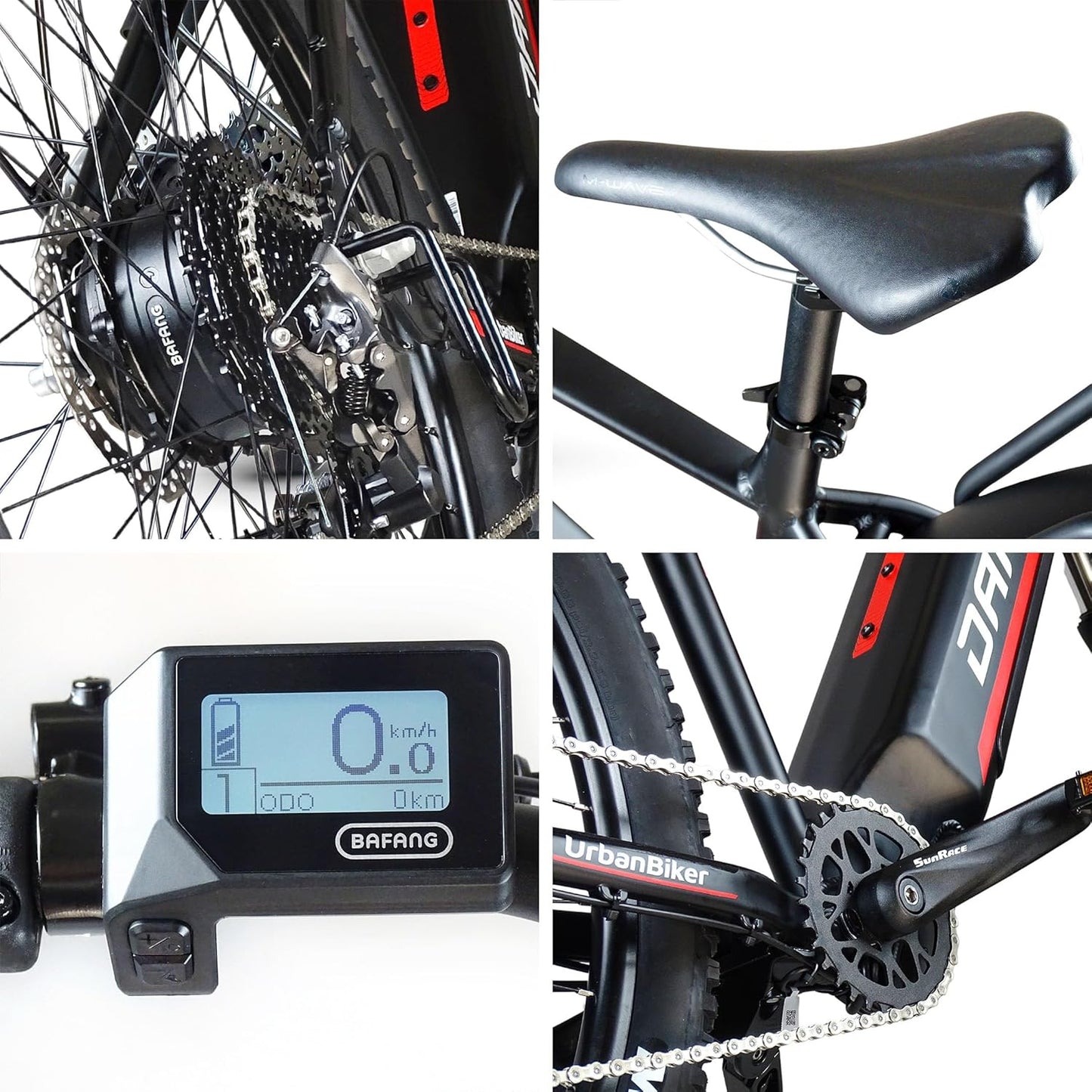 🚵♂️ VTT Électrique Dakota – Autonomie Jusqu’à 140 km • 27,5” • Moteur Bafang • Freins Hydrauliques
