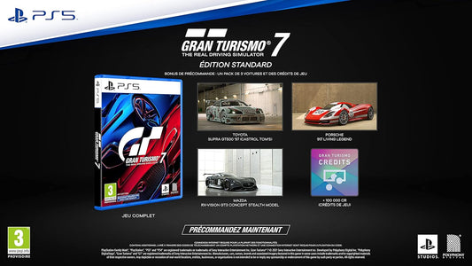 Gran Turismo 7 PS5, Black