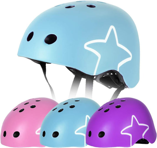 Casque de vélo pour enfants DRBIKE pour tout-petits et enfants de 3 à 8 ans, casque multisports réglable pour garçons et filles pour cyclisme, snowboard, roller, scooter, plusieurs couleurs