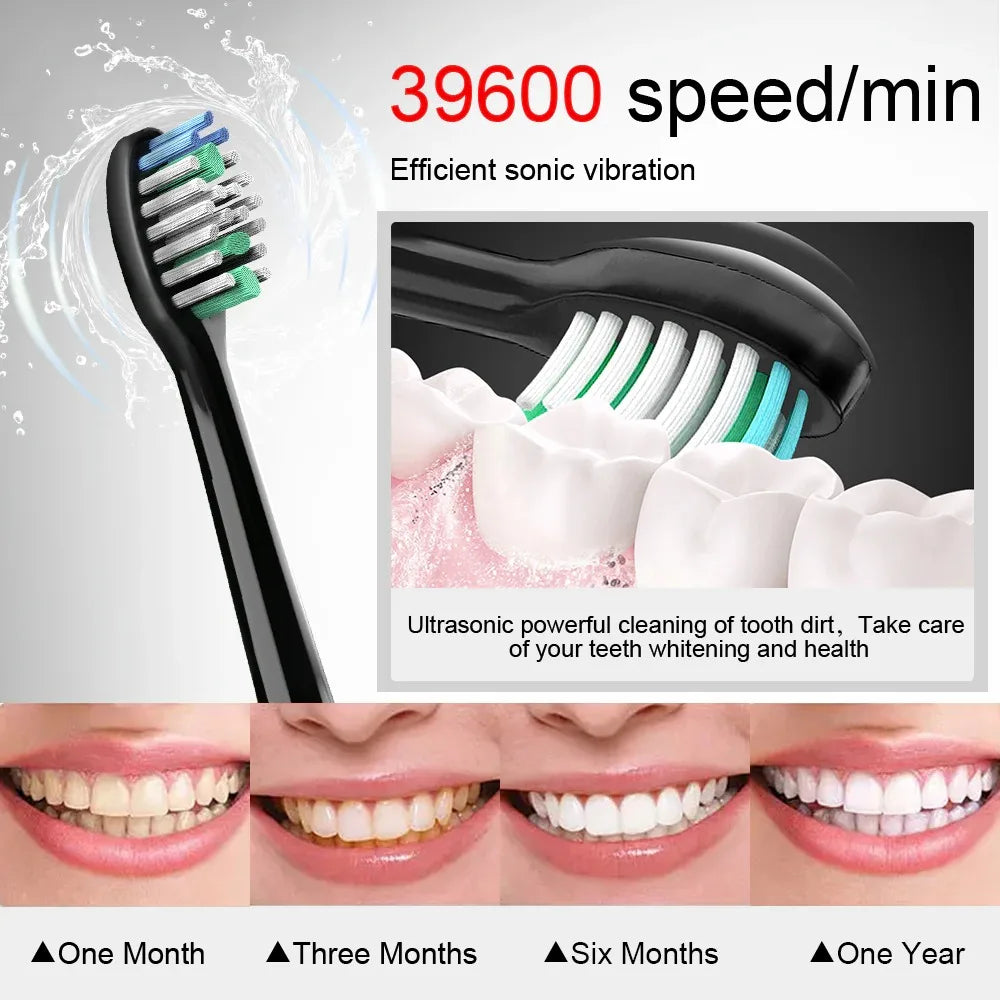 🦷 Brosse à Dents Électrique Sonique S100 – Technologie Intelligente pour un Sourire Plus Blanc ! ✨