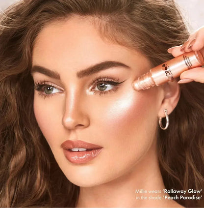 3Pcs Mix Body Highlighter Bronze Oil Shimmer Rolling Ball