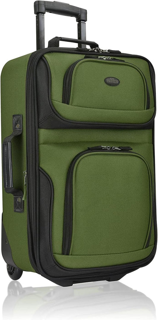  Bagage cabine U.S. Traveler Rio 2 pièces : Voyagez avec style et confort !