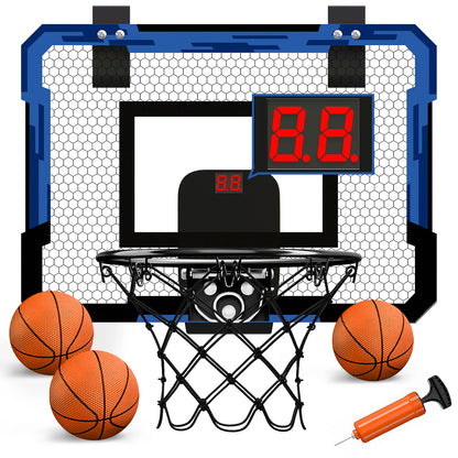 Panier de Basket Mini QDRAGON avec Scoreur Électronique – Un Jeu de Basket Fun et Interactif à l'Intérieur !