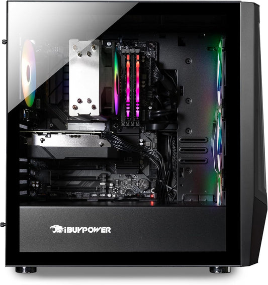 7 Mesh TMA7N3501 Processeur AMD Ryzen 7 5700 RTX 3050 6 Go Mémoire 16 Go DDR4 RGB 3200 MHz