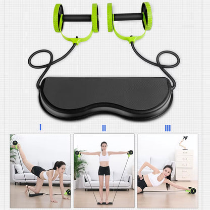 Roulette Abdominale - Exerciseur Abdominal Portable et Multifonctionnel