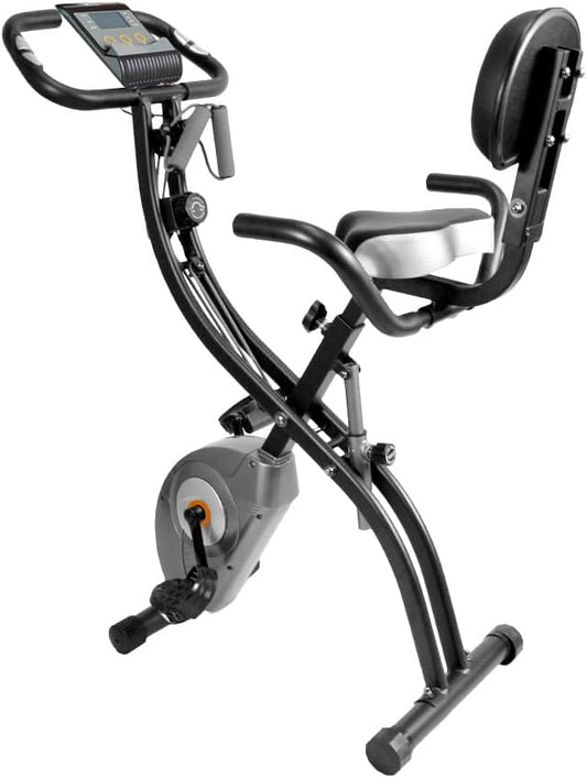 🚴‍♂️ Vélo d’Exercice 3-en-1 Pliable – Cardio, Force et Confort à Domicile